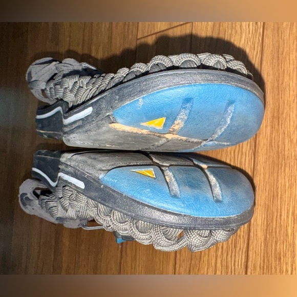 KEEN UNEEK Men’s Size 12 M Classic 2 Rope Cord Sandals Dark Grey Magnet / Black - Picture 6 of 15